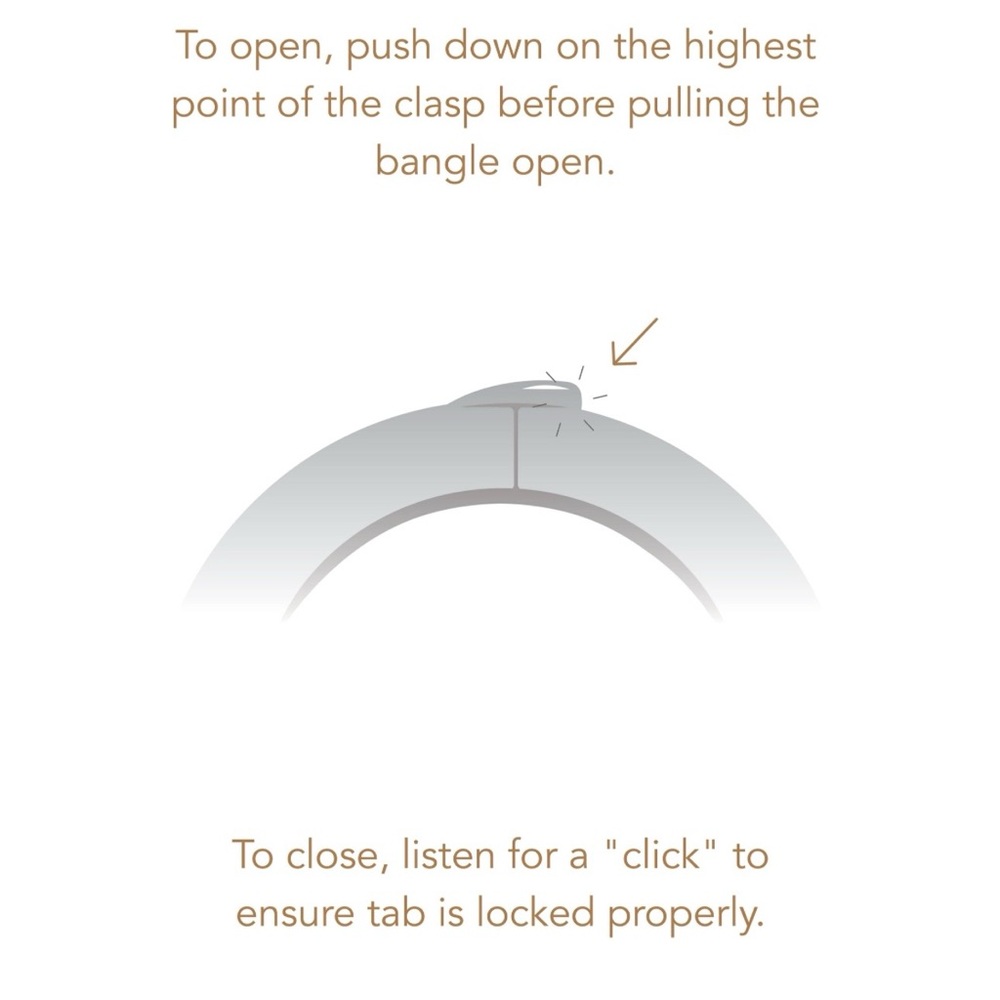 Jenny Bird Gold Ola Bangle - Picture 4 of 12